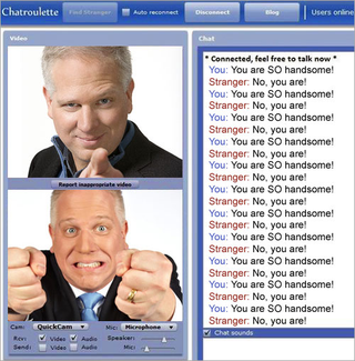 Illustration for article titled 37 ChatRoulette Interactions I Really Wish Actually Happened